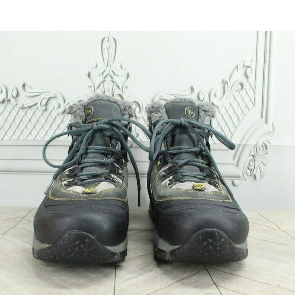 Merrell Winterlude 6 Gray Leather WP Insulated Polartec Winter Boots Size 7.5 - Picture 4 of 9